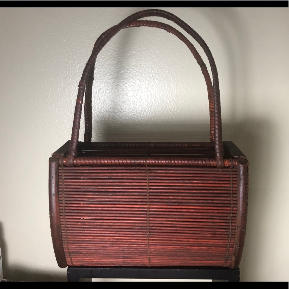 Bohemian Sunday Wooden handbag